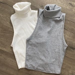 Zara turtle neck tanks